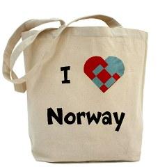Norway Canvas Tote Bag